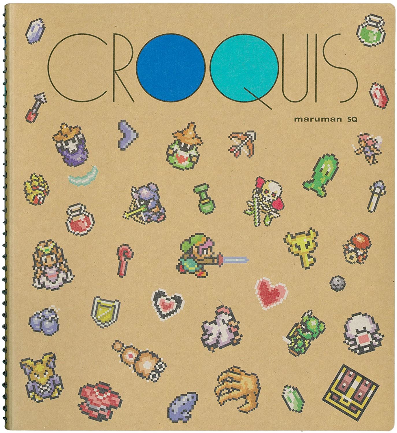 The Legend of Zelda A Link to the Past ZZ22 Croquis Book SQ A Link to the Past (Japan)