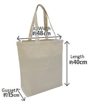 Yurucamp - Shima Rin's Scooter Large Tote Bag Navy Blue