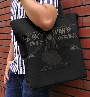 Black Lagoon: The Boogieman's Doing From Service Large Tote Bag Black