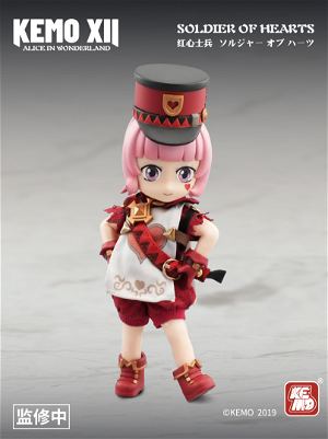 KEMO XII DOLL Alice in Wonderland Soldier of Hearts Deformed Action Doll
