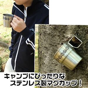 Yuru Camp Folding Handle Type Stainless Steel Mug Cup Ver 2.0