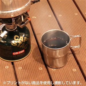 Yuru Camp Folding Handle Type Stainless Steel Mug Cup Ver 2.0