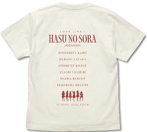 Hasunosora Girls' Academy School Idol Club: Hasunosora Girls' Academy T-shirt (Vanilla White | Size S)