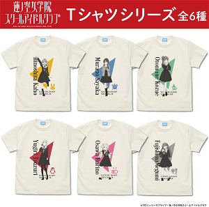 Hasunosora Girls' Academy School Idol Club: Megumi Fujishima T-shirt (Vanilla White| Size L)