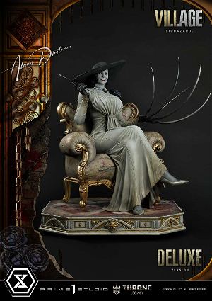 Throne Legacy Resident Evil Village 1/4 Scale Statue: Alcina Dimitrescu Deluxe Version