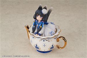 Ribose DLC Series Tea Time Cats: Cow Cat Non-Scale Figurine