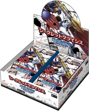 Digimon Card Game Booster Pack Secret Crisis BT-17 (Set of 24 Packs)