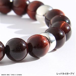 Otaku Elf Takamimi Shrine Silver & Stone Bracelet (Red)
