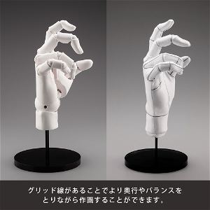 Artist Support Item Hand Model Glove/L -Wireframe-