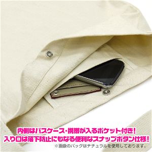 No Game No Life - White Sticker Style Design Shoulder Tote Bag (Natural)