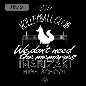 Haikyu!! - Inarizaki High School Volleyball Club Thin Dry Hoodie (Black | Size M)