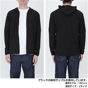 Delicious in Dungeon - Kensuke Thin Dry Hoodie (Black | Size L)