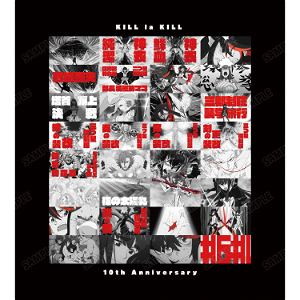 Kill la Kill - Best Scenes Back Print Hoodie (Men's M Size)