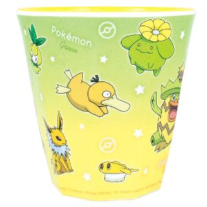 Pokemon Melamine Cup Gradation Green & Yellow