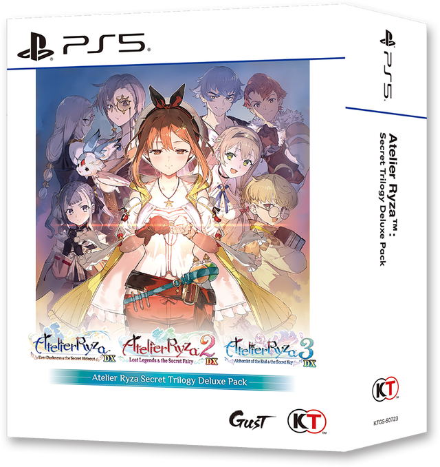 Atelier Ryza Secret Trilogy DX (Multi-Language) (Cover - English)