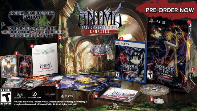 Anima: Gate of Memories I & II Remaster [Collector