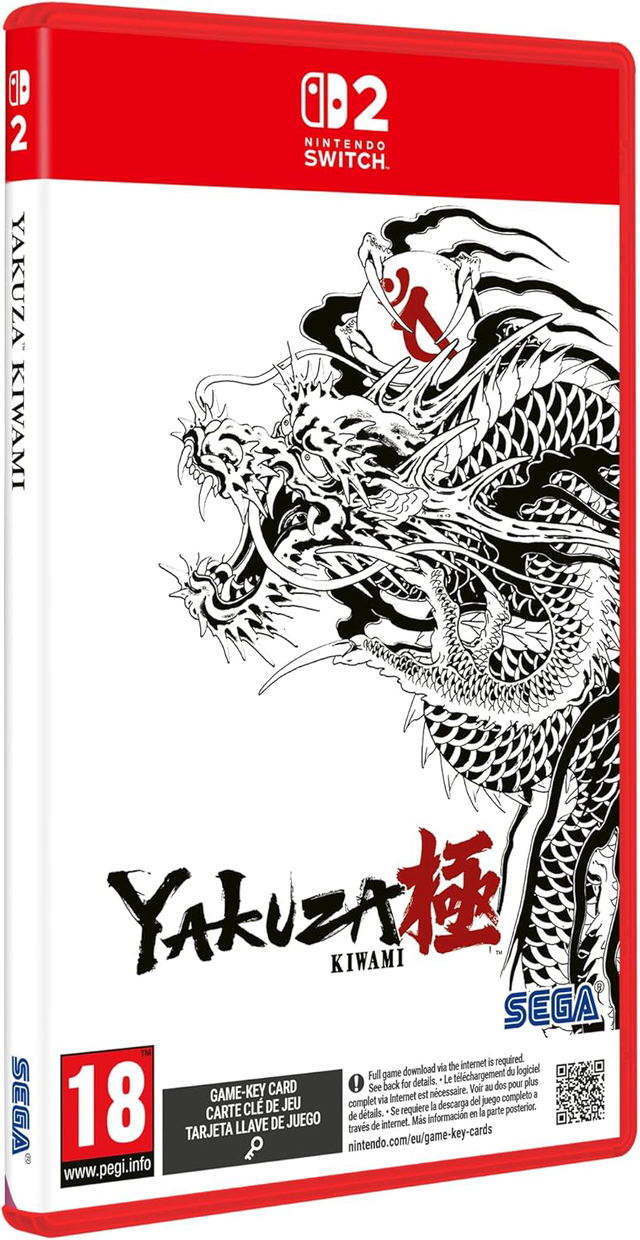 Yakuza Kiwami Game Key Cart