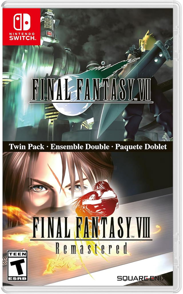 Final Fantasy VII & Final Fantasy VIII Remastered Twin Pack