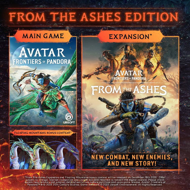 Avatar: Frontiers of Pandora from the Ashes Edition