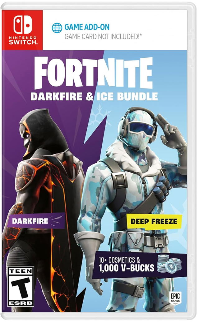 Fortnite [Darkfire & Ice Bundle] (Code in a Box)