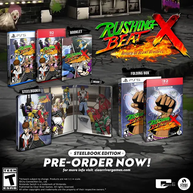 RUSHING BEAT X: Return of Brawl Brothers [Steelbook Edition]