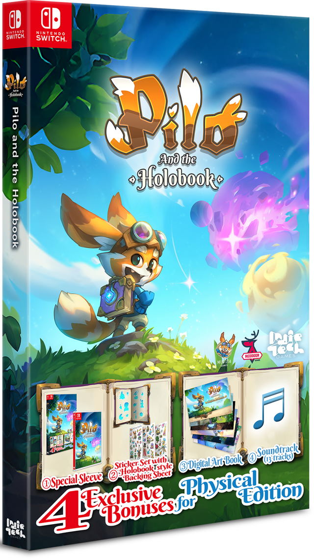 Pilo and the Holobook (Multi-Language) (Cover - English)
