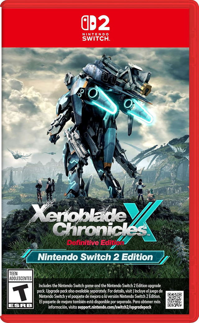 Xenoblade Chronicles X: Definitive Edition - Nintendo Switch 2 Edition Game Cart