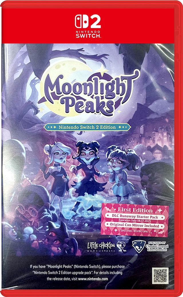 Moonlight Peaks (Multi-Language) Game Cart (Cover - English)