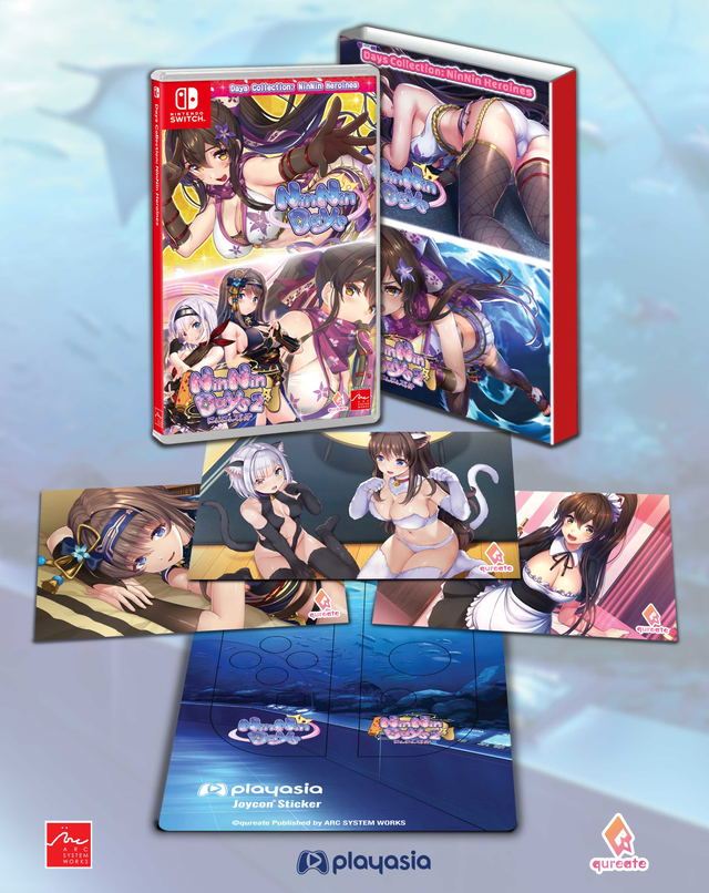 NinNin Heroines [First Print Edition] (Multi-Language) PLAY EXCLUSIVES (Cover - English)