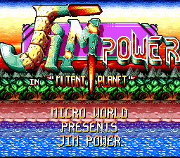 Jim Power: In Mutant Planet