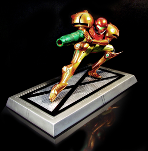 Metroid Prime Samus - Varia Suit Statue