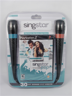 SingStar Pop (with 2 microphones)