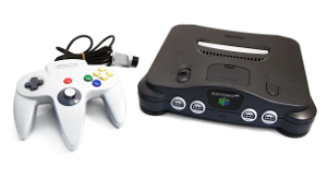Nintendo 64 Console - black