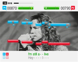 SingStar Amped with 2 Microphones