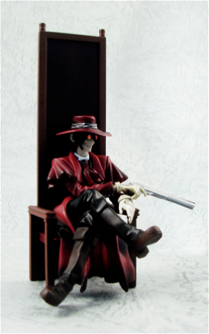 Search & Destroy Vol.1 Hellsing Collection Non Scale Pre-Painted Figure: Alucard (sitting)