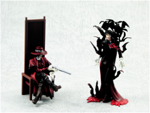 Search & Destroy Vol.1 Hellsing Collection Non Scale Pre-Painted Figure: Alucard (sitting)