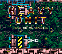 Heavy Unit: Mega Drive Special