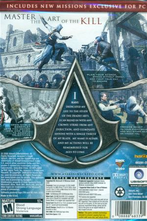 Assassin's Creed: Director's Cut Edition (DVD-ROM)