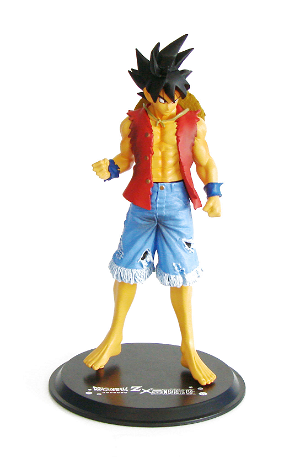 Dragon Ball Z x One Piece DX Non Scale Pre-Painted Figure: Son Gokou