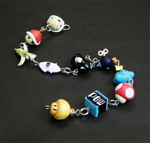 Mario Kart Wii Collection Key Chain Gashapon
