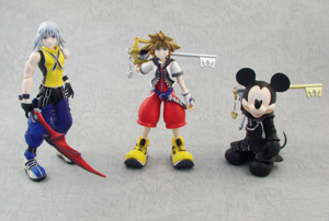 Kingdom Hearts Play Arts Non Scale Pre-Painted Figure: Mickey