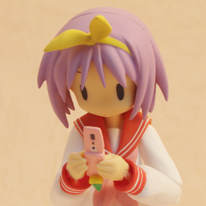 Lucky Star Non Scale Pre-Painted PVC Figure: figma Hiiragi Tsukasa