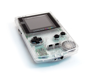 Game Boy Color Console - clear