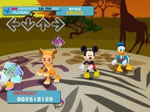 Dance Dance Revolution: Disney Grooves (Bundle w/ Mat)