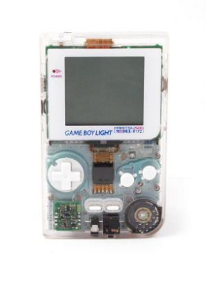 Game Boy Light Console - Famitsu Exclusive Model Skeleton The 500th Edition Special Edition
