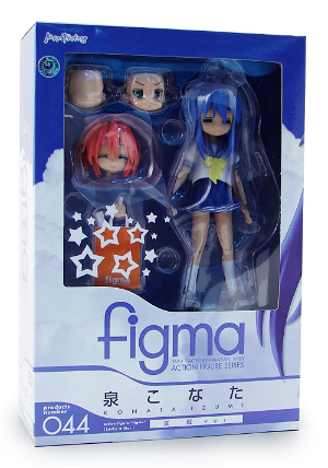 Lucky Star Non Scale Pre-Painted PVC Figure: figma Izumi Konata (Summer School Version)