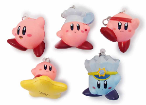 Kirby Star Squeeze Soft Key Chain Gashapon
