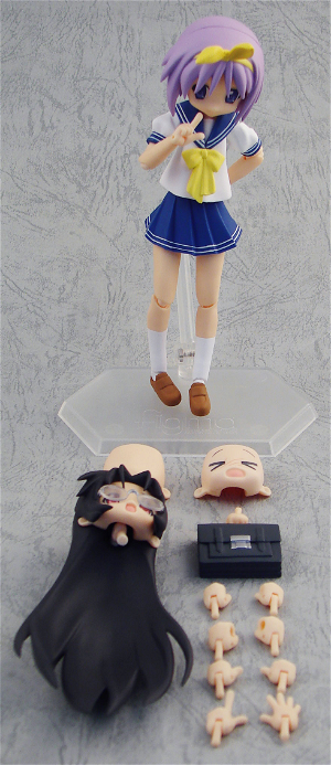 Lucky Star Non Scale Pre-Painted PVC Figure: figma Hiiragi Tsukasa (School Uniform Version)