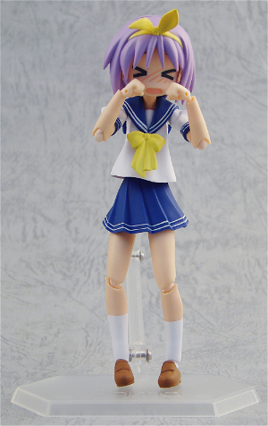 Lucky Star Non Scale Pre-Painted PVC Figure: figma Hiiragi Tsukasa (School Uniform Version)