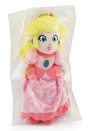 Super Mario Plush Series Plush Doll: Princess Peach (Small Size)
